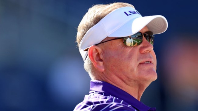 LSU football coach Brian Kelly