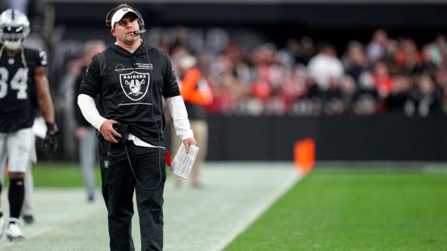 Las Vegas Raiders head coach Josh McDaniels