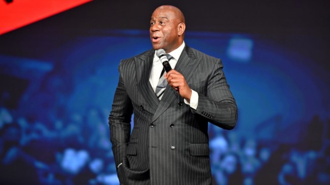 NBA legend Magic Johnson