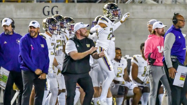 Washington offensive coordinator Ryan Grubb