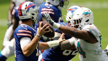 Bills-Dolphins Brawl Ensues After Josh Allen And Christian Wilkins Get into It
