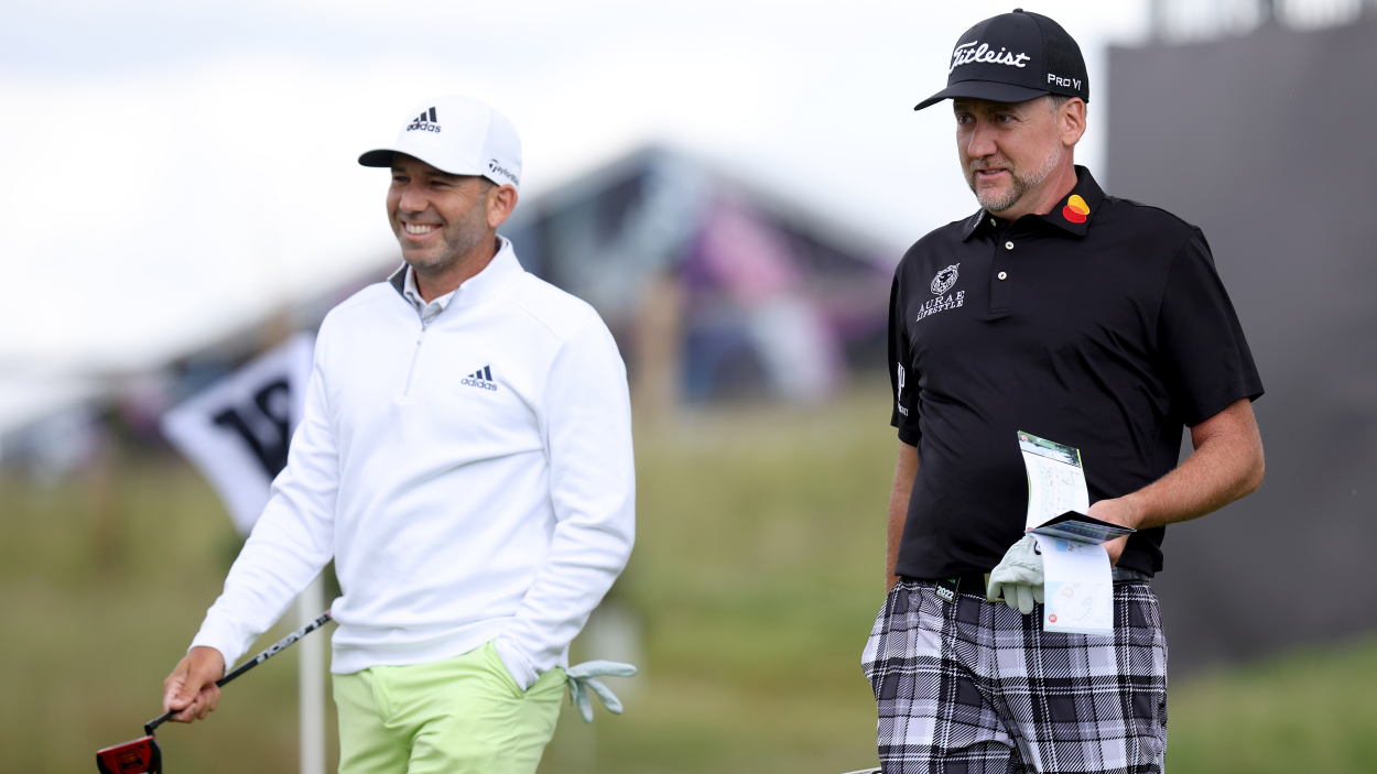 Ian Poulter and Sergio Garcia