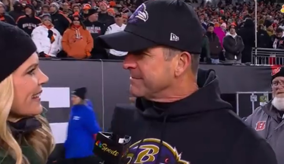 John Harbaugh interview with Melissa Stark