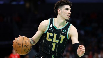 LaMelo Ball’s Gold Ferrari And Driving Skills Get Roasted By His Haters