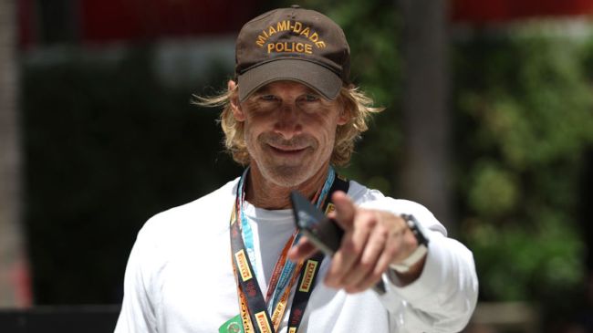 michael bay pointing at the camera