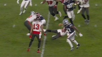 Fans Blast Tom Brady Over Dirty Slide Kick Tackle Attempt