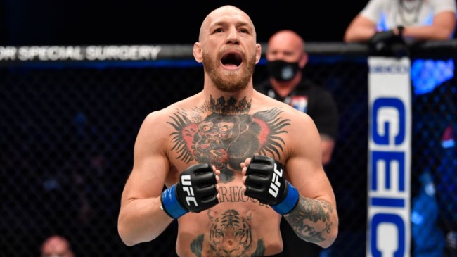 Conor McGregor in the UFC Octagon