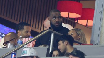 LeBron James Gets Loudly Booed By Fans At Super Bowl