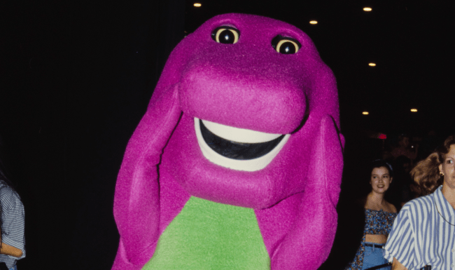 barney dinosaur new look