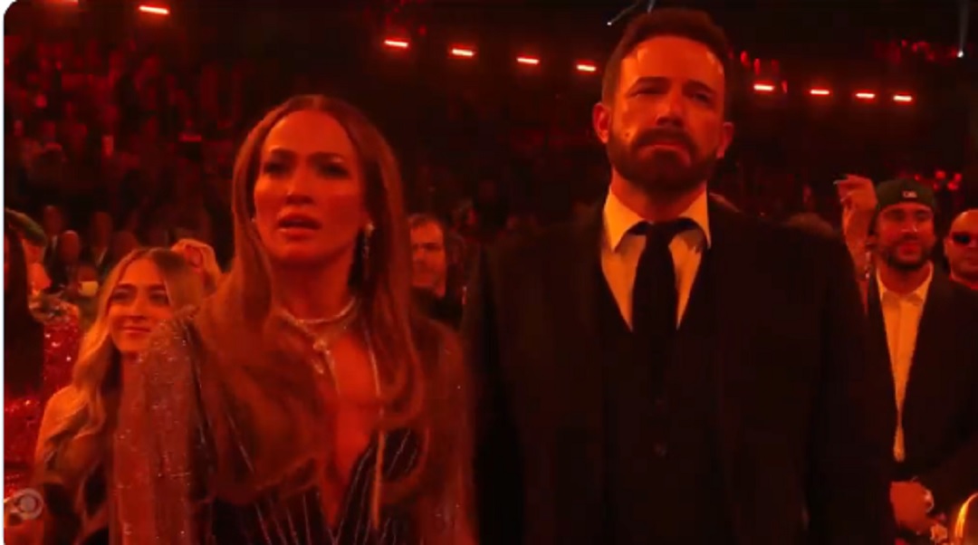 Ben Affleck at the Grammys