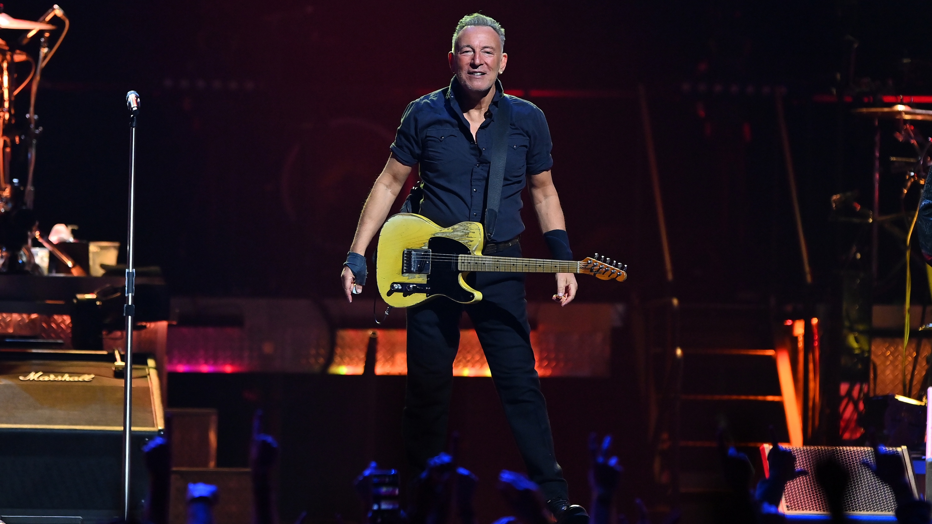 Bruce Springsteen on stage