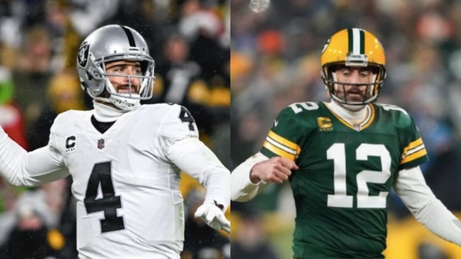 derek carr and aaron rodgers