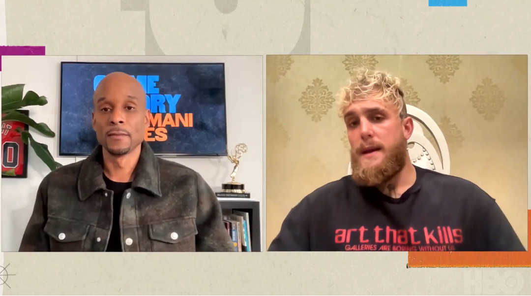 Jake Paul during interview