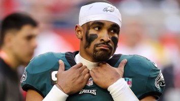 Jalen Hurts Was Responsible For A Very Surprising Milestone In Super Bowl LVII