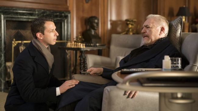 jeremy strong and brian cox in succession