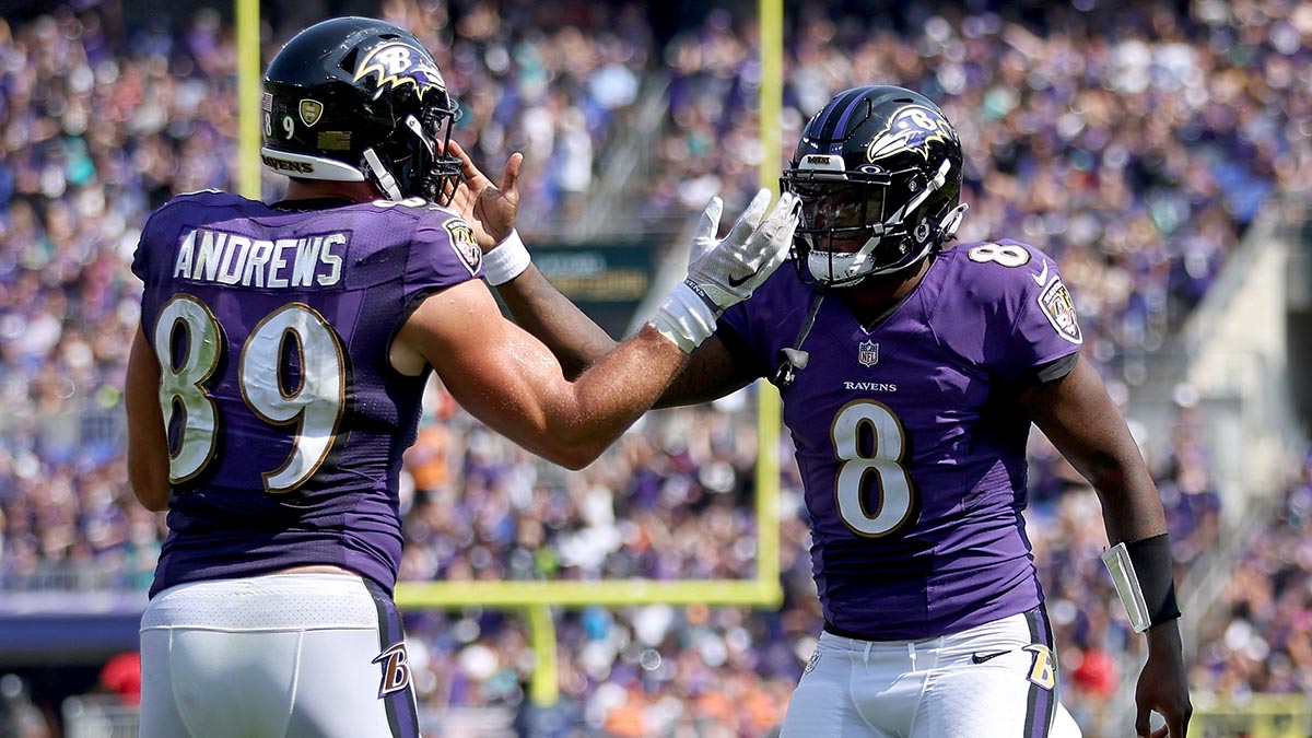 Lamar Jackson Mark Andrews