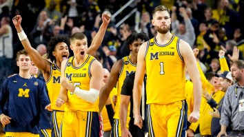 Big Ten Fans Want A Michigan Player Suspended For Seemingly Stomping On An Opponent