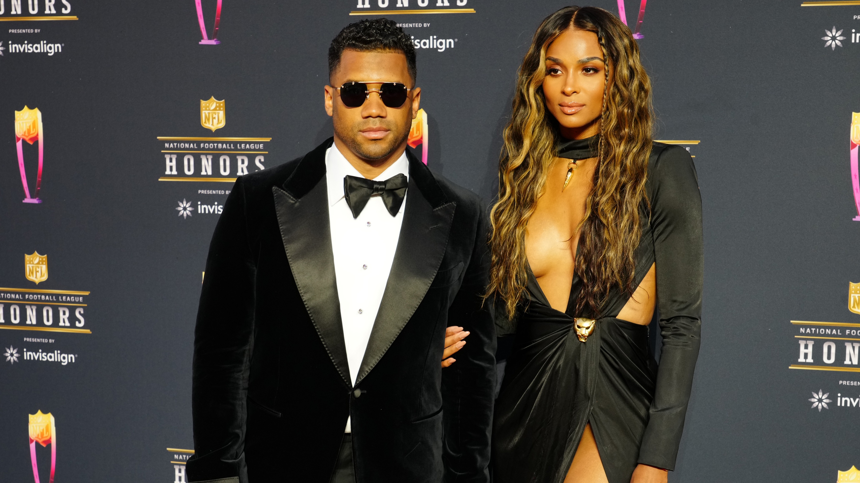 Russell Wilson and Ciara