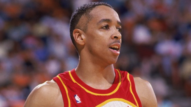 Atlanta Hawks guard Spud Webb