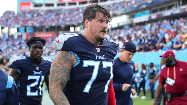 Titans former left tackle Taylor Lewan