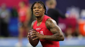 Quarterback Breaks Vertical Jump Record During Monster Day At NFL Combine