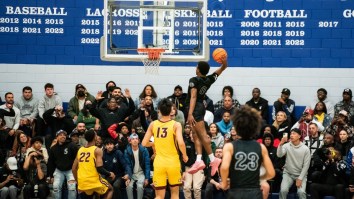 Bronny James Put On A Show At The McDonald’s Slam Dunk Contest