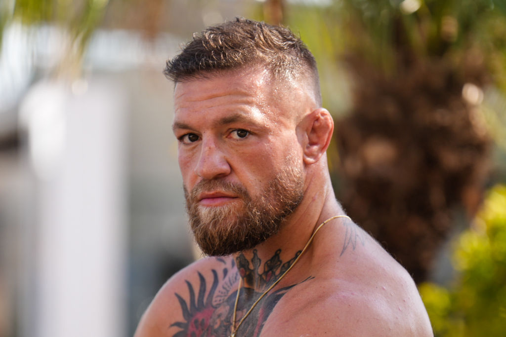 Conor McGregor shirtless
