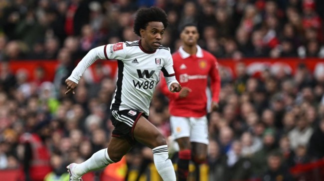 FA Cup match between Fulham and Manchester United