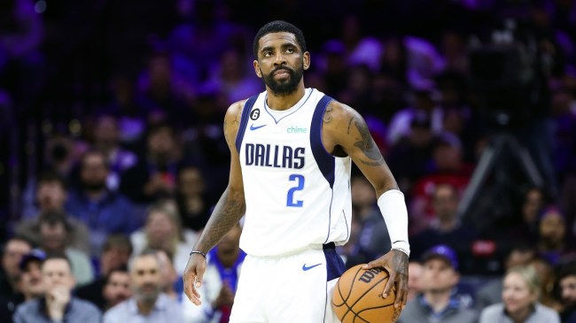 Mavs guard Kyrie Irving 