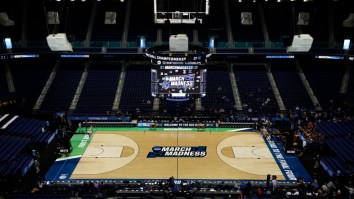 Player Suffers Hilarious Wardrobe Issue At NCAA Tournament