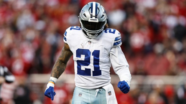 NFL running back Ezekiel Elliott