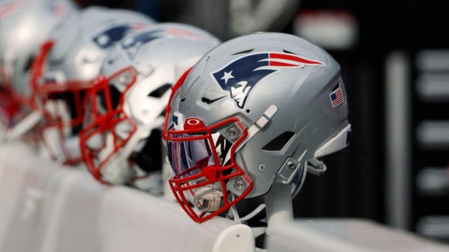 New England Patriots helmet