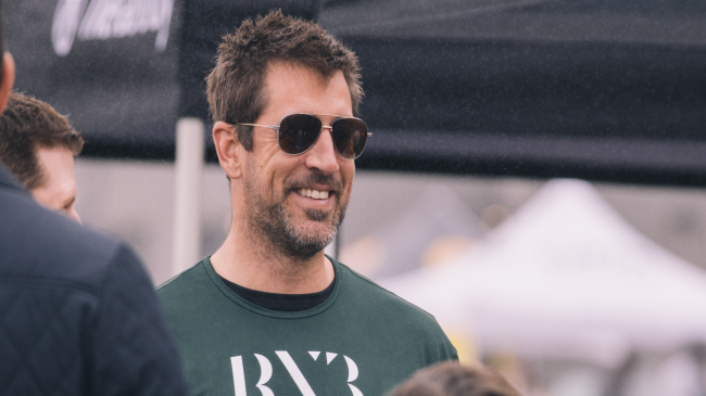 A photo of Aaron Rodgers.
