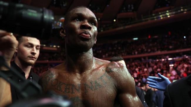 UFC star Israel Adesanya