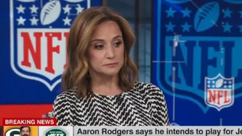 ESPN’s Diana Russini Reacts To Getting Put On Blast By Aaron Rodgers