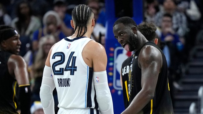 Draymond Green and Dillon Brooks
