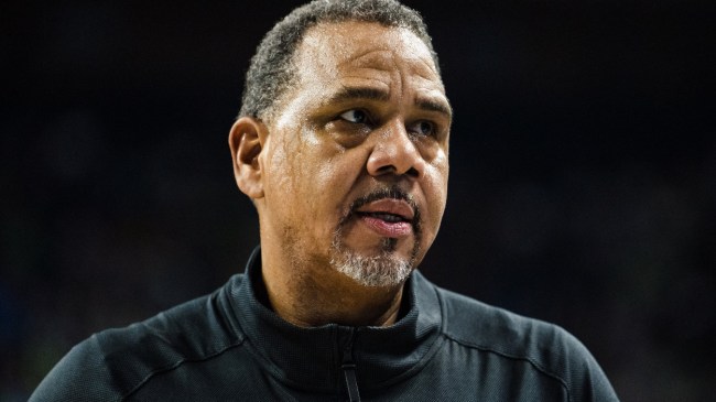 Ed Cooley looks on during a Providence game.