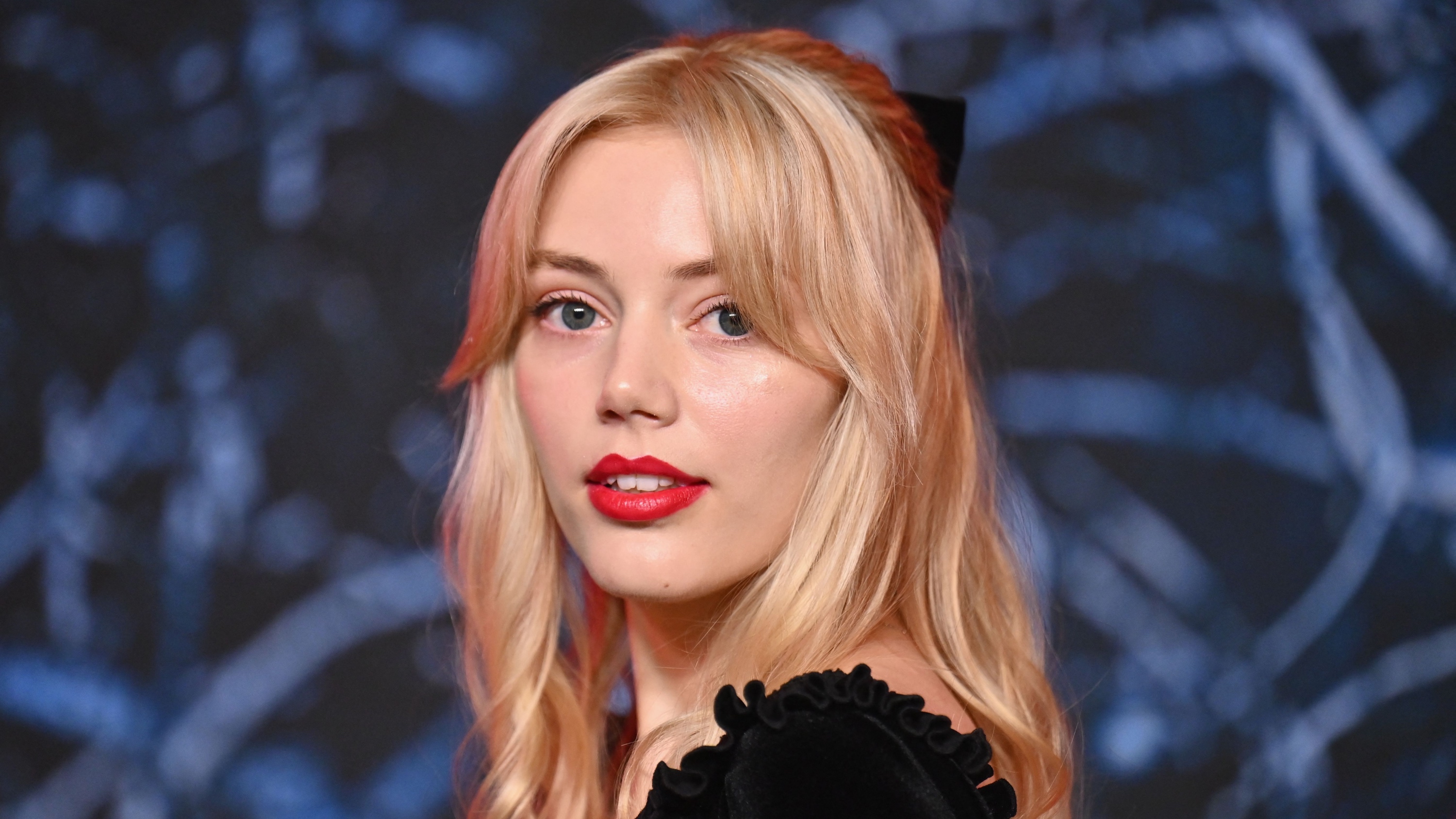 Grace van Dien at the Stranger Things Season 4 premiere