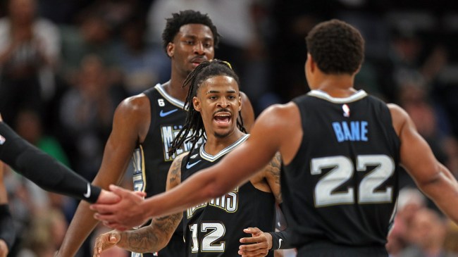 Ja Morant and Grizzlies teammates