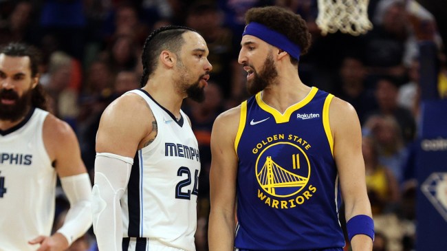 Dillon Brooks and Klay Thompson