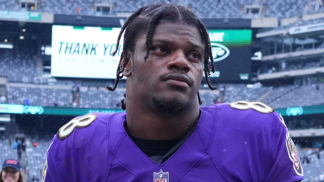 Baltimore Ravens quarterback Lamar Jackson