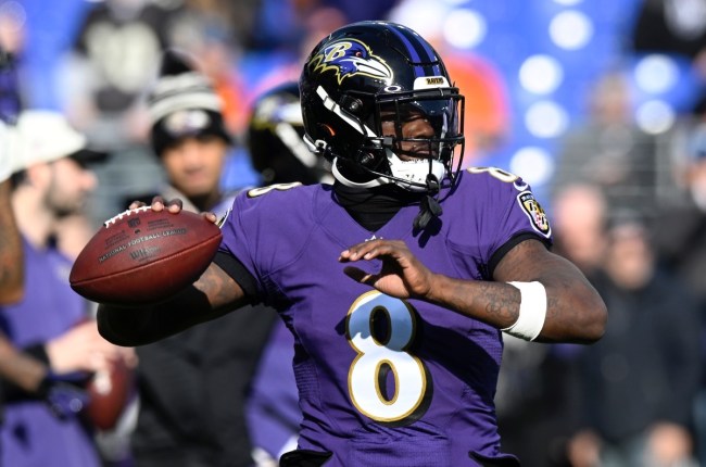 Baltimore Ravens quarterback Lamar Jackson