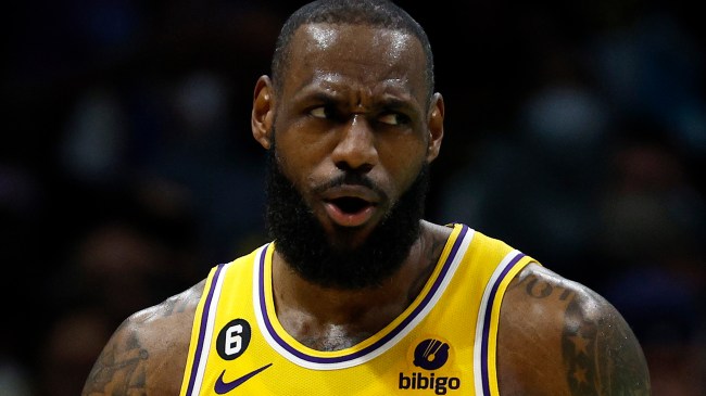 Los Angeles Laker star LeBron James