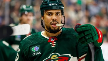 Ryan Reaves Almost Puked On The Bench Thanks To Some Wildly Potent Smelling Salts