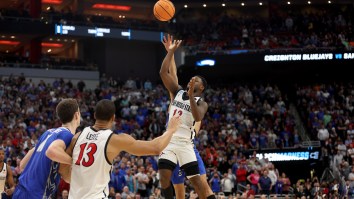 Fans Debate Foul Call On Final Play Of SDSU-Creighton Elite 8 Matchup