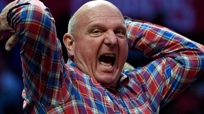 Los Angeles Clipper owner Steve Ballmer