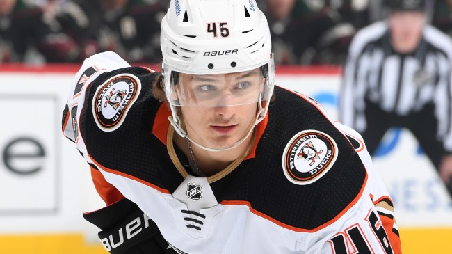 Anaheim Ducks center Trevor Zegras