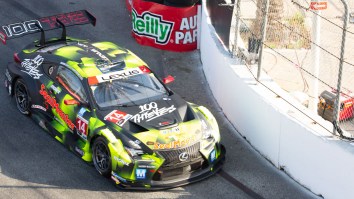 100 Thieves Esport Team Partnered With Lexus On A Race Car This Past Weekend And It Won The Race