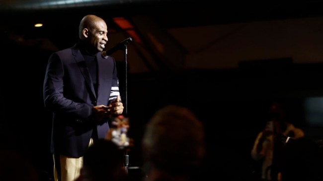 Colorado coach Deion Sanders