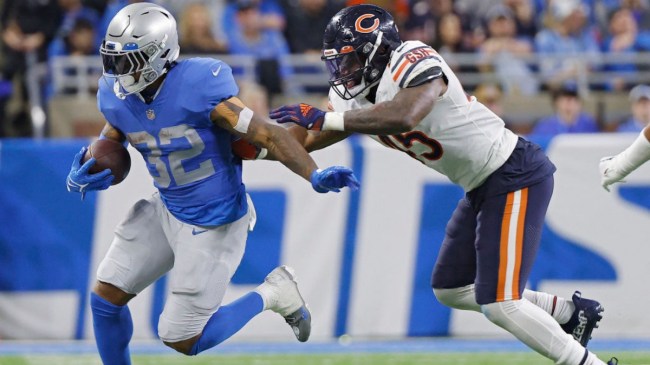 Detroit Lions running back D'Andre Swift